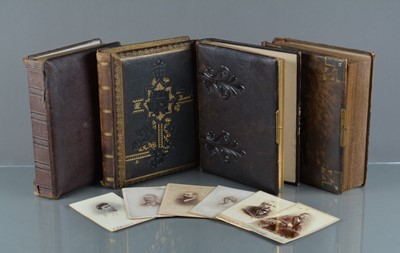 Lot 79 - Mid to Late 19th Century Carte-de-Visite/Cabinet Albums