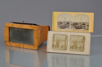 Lot 83 - Stereoscope Cards and Diapositives