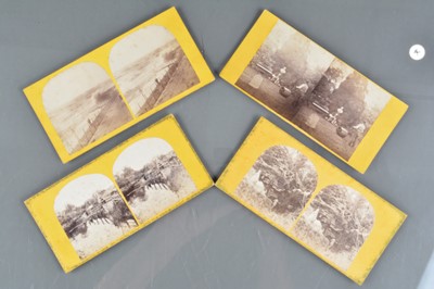 Lot 97 - Stereoscope and Cards