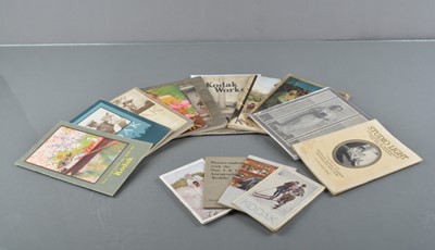 Lot 103 - Kodak Publicity Leaflets Booklets and Instructions
