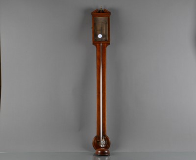 Lot 121 - A late 18th Century J Ronchetti inlaid mahogany Stick Barometer
