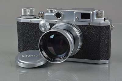 Lot 155 - A Canon IIB Rangefinder Camera