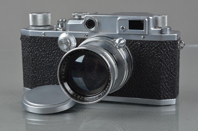 Lot 156 - A Canon IIB Rangefinder Camera