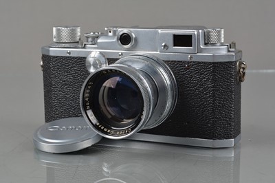 Lot 160 - A Canon III Rangefinder Camera