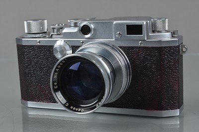 Lot 162 - A Canon III Rangefinder Camera