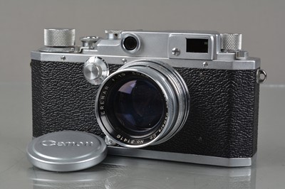 Lot 163 - A Canon IIC Rangefinder Camera