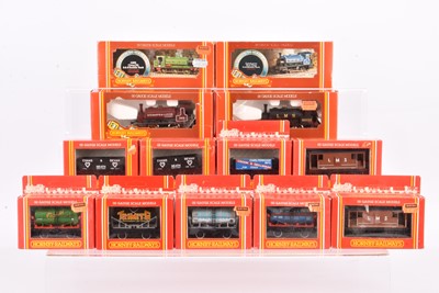 Lot 155 - Hornby 00 Gauge Tank Locomotives and Goods Rolling Stock