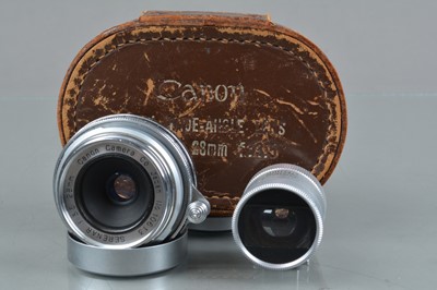 Lot 171 - A Canon 28mm f/3.5 Ultra Wide Angle Serenar Lens