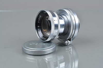 Lot 179 - A Canon 5cm f/2 Collapsible Serenar Lens
