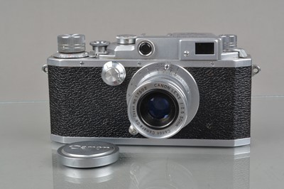 Lot 213 - A Canon IID Rangefinder Camera