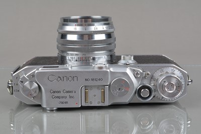 Lot 225 - A Canon II S2 Rangefinder Camera