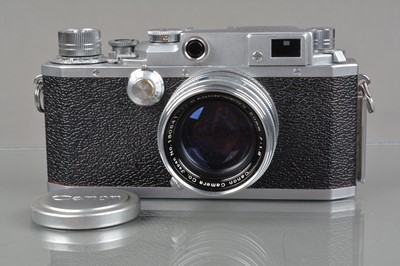 Lot 226 - A Canon II S2 Rangefinder Camera