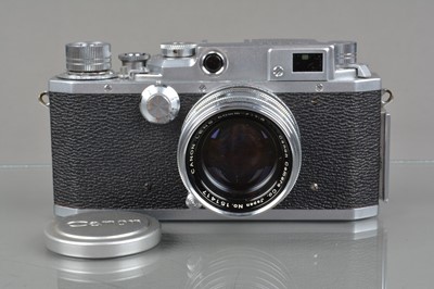 Lot 227 - A Canon II S2 Rangefinder Camera