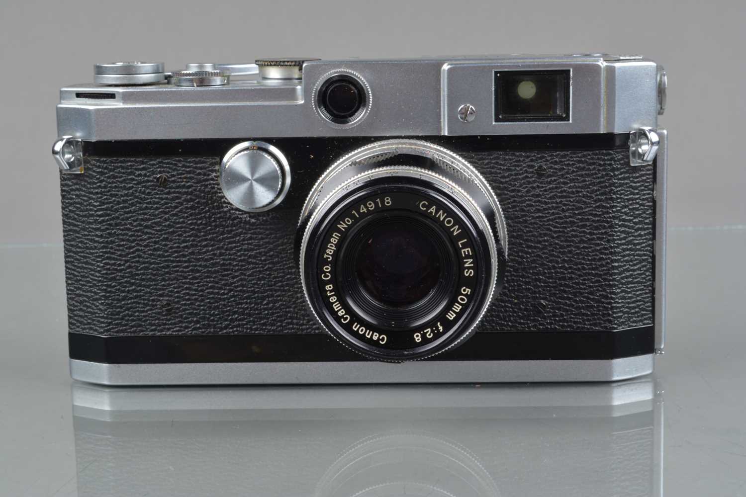Lot 248 - A Canon L2 Rangefinder camera