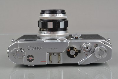 Lot 248 - A Canon L2 Rangefinder camera
