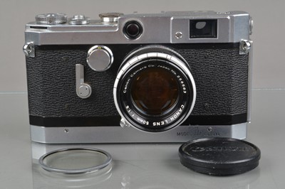 Lot 256 - A Canon VT de Luxe VTDZ  Rangefinder Camera