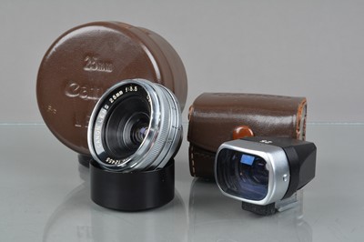 Lot 278 - A Canon 25mm f/3.5 Lens