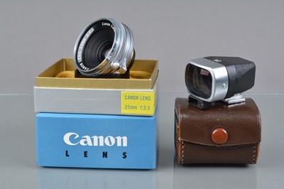 Lot 280 - A Canon 25mm f/3.5 Lens