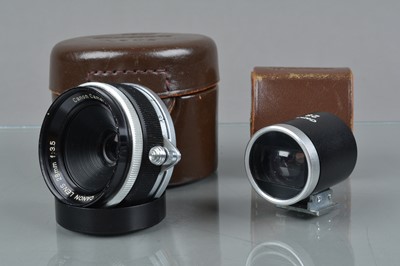 Lot 284 - A Canon 28mm f/3.5 Lens