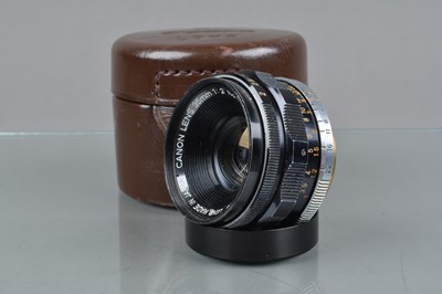 Lot 290 - A Canon 35mm f/2 Lens