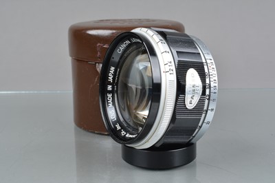 Lot 297 - A Canon 50mm f/1.2 lens