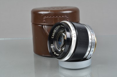 Lot 298 - A Canon 50mm f/1.8 Lens