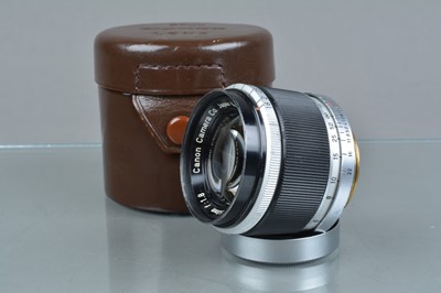 Lot 299 - A Canon 50mm f/1.8 Lens