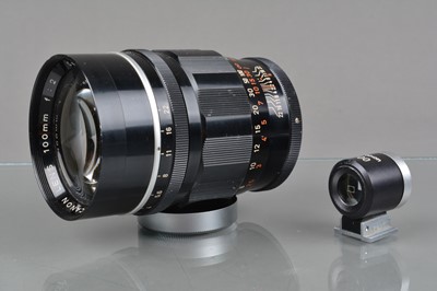 Lot 303 - A Canon 100mm f/2 Lens