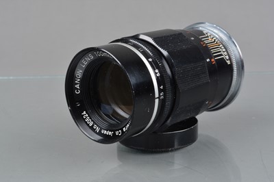 Lot 309 - A Canon 100mm f/3.5 Lens