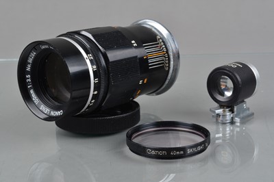 Lot 312 - A Canon 100mm f/3.5 Lens