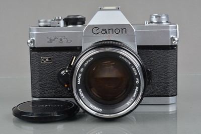 Lot 327 - A Canon FTb QL SLR Camera