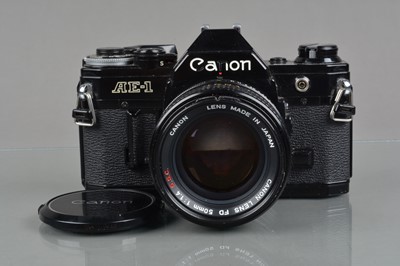 Lot 328 - A Canon AE-1 SLR Camera