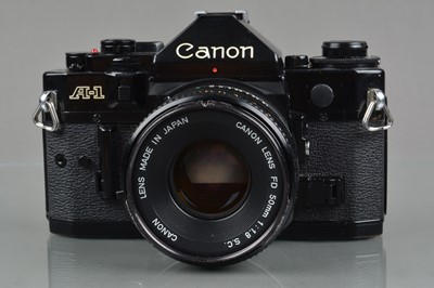 Lot 329 - A Canon A-1 SLR Camera