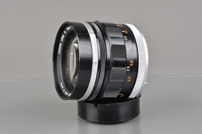 Lot 344 - A Canon FL 58mm f/1.2 Lens