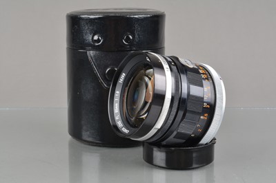 Lot 345 - A Canon FL 85mm f/1.8 Lens