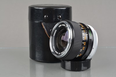 Lot 350 - A Canon FD 24mm f/2.8 Lens