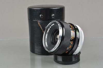 Lot 356 - A Canon FD 35mm f/3.5 Lens