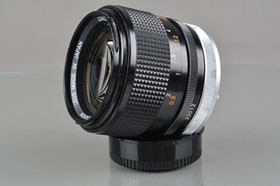 Lot 360 - A Canon 85mm f/1.8 S.S.C. Lens