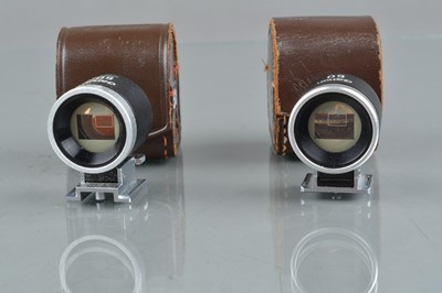 Lot 375 - Two Canon 50mm Finders