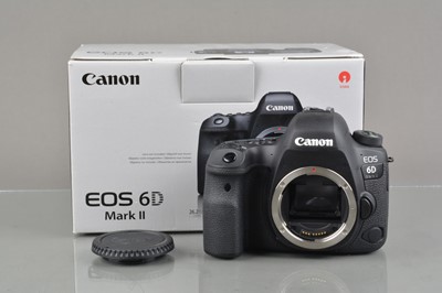 Lot 393 - A Canon EOS 6D Mark II DSLR Camera Body