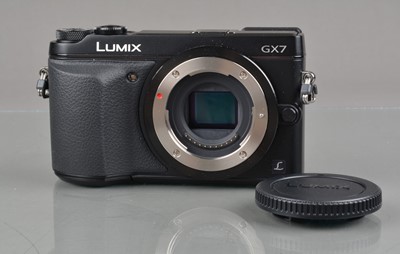 Lot 398 - A Panasonic Lumix GX7 Digital Camera Body