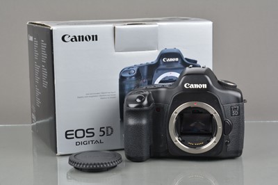 Lot 404 - A Canon EOS 5D DSLR Camera Body