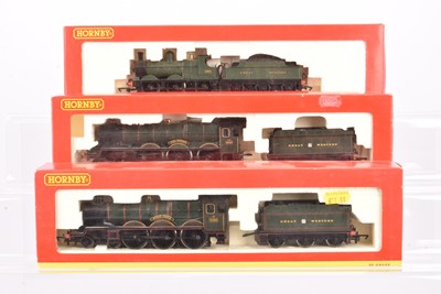 Lot 187 - Hornby 00 Gauge GWR green Steam Locomotives and Tenders