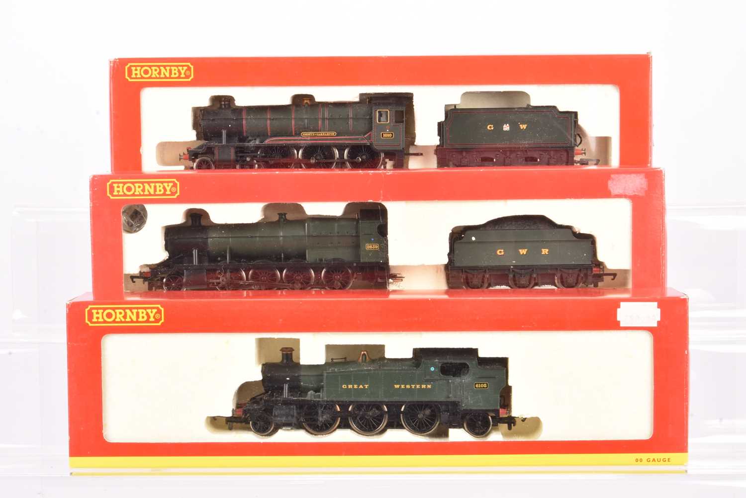 Lot 188 - Hornby 00 Gauge GWR green Steam Locomotives