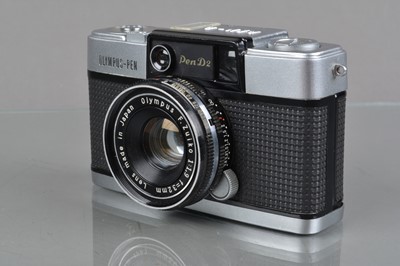 Lot 439 - An Olympus PEN D2 Half Frame Camera