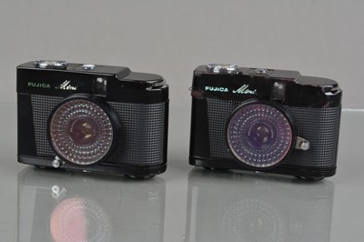 Lot 450 - Two Fujica Mini Half Frame Cameras
