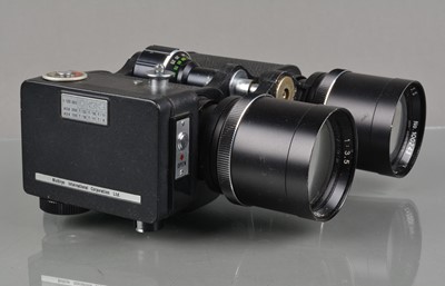Lot 455 - A Nichiryo Teflex Half Frame Binocular Camera