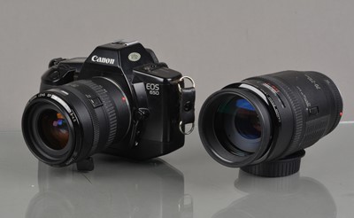 Lot 460 - A Canon EOS 650 SLR Camera