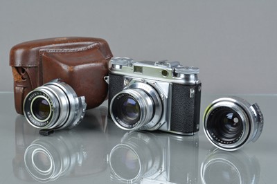 Lot 462 - A Voigtländer Prominent Rangefinder Camera