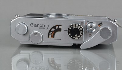 Lot 463 - A Canon 7 Rangefinder Camera Body